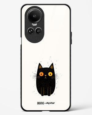 Purrplexed [BREATHE] Glass Case Phone Cover (Oppo)