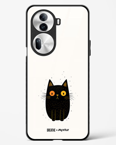 Purrplexed [BREATHE] Glass Case Phone Cover (Oppo)