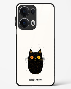 Purrplexed [BREATHE] Glass Case Phone Cover (Oppo)