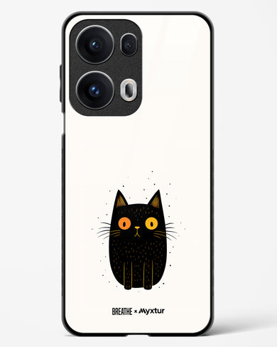 Purrplexed [BREATHE] Glass Case Phone Cover (Oppo)