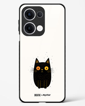 Purrplexed [BREATHE] Glass Case Phone Cover (Oppo)