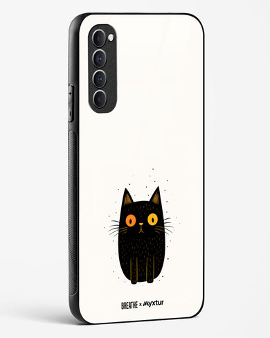 Purrplexed [BREATHE] Glass Case Phone Cover (Oppo)