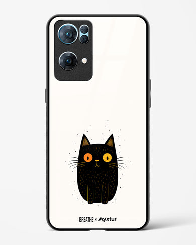 Purrplexed [BREATHE] Glass Case Phone Cover (Oppo)
