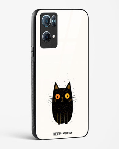 Purrplexed [BREATHE] Glass Case Phone Cover (Oppo)