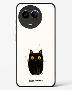 Purrplexed [BREATHE] Glass Case Phone Cover (Realme)