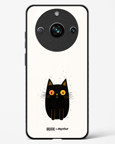 Purrplexed [BREATHE] Glass Case Phone Cover-(Realme)