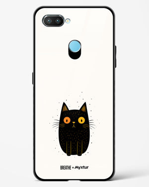 Purrplexed [BREATHE] Glass Case Phone Cover-(Realme)