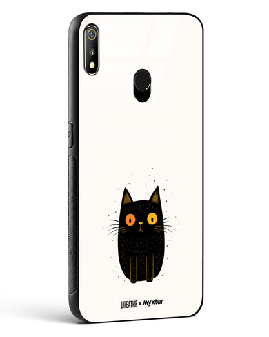 Purrplexed [BREATHE] Glass Case Phone Cover-(Realme)