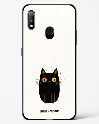 Purrplexed [BREATHE] Glass Case Phone Cover-(Realme)