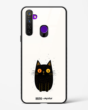 Purrplexed [BREATHE] Glass Case Phone Cover (Realme)