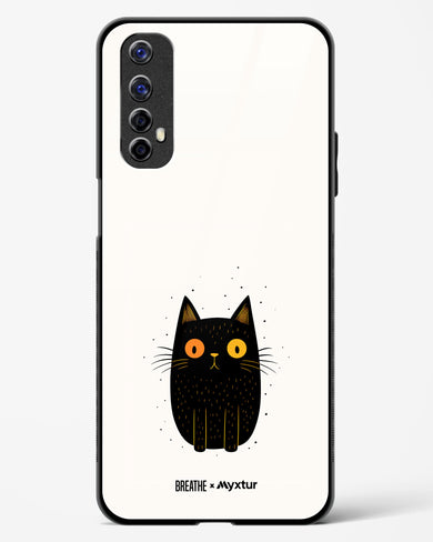 Purrplexed [BREATHE] Glass Case Phone Cover-(Realme)