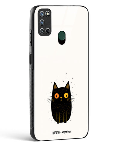 Purrplexed [BREATHE] Glass Case Phone Cover-(Realme)