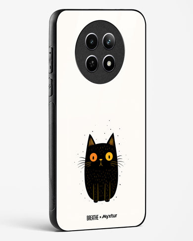 Purrplexed [BREATHE] Glass Case Phone Cover (Realme)