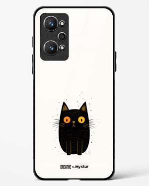 Purrplexed [BREATHE] Glass Case Phone Cover-(Realme)