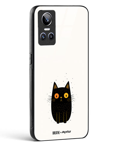 Purrplexed [BREATHE] Glass Case Phone Cover (Realme)