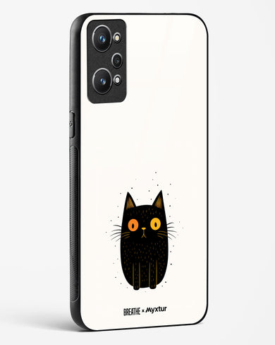 Purrplexed [BREATHE] Glass Case Phone Cover (Realme)