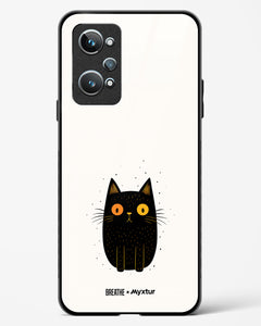 Purrplexed [BREATHE] Glass Case Phone Cover (Realme)