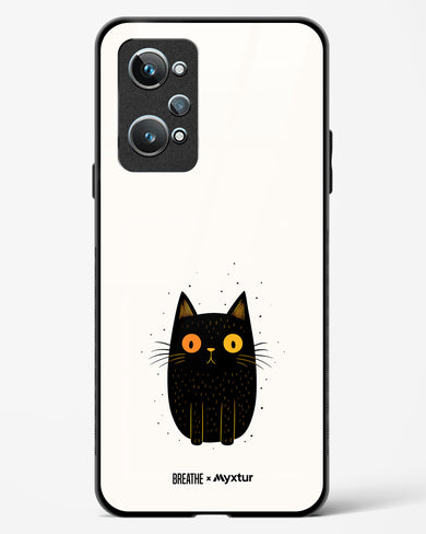 Purrplexed [BREATHE] Glass Case Phone Cover-(Realme)