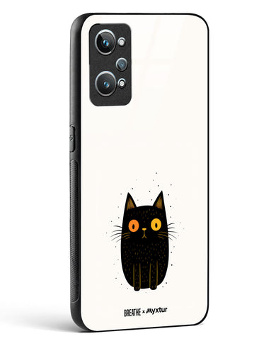 Purrplexed [BREATHE] Glass Case Phone Cover-(Realme)