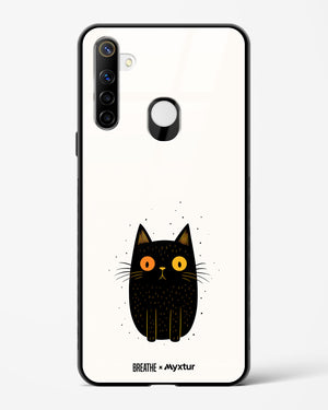 Purrplexed [BREATHE] Glass Case Phone Cover (Realme)