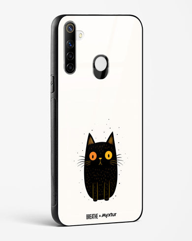 Purrplexed [BREATHE] Glass Case Phone Cover (Realme)