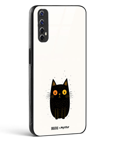Purrplexed [BREATHE] Glass Case Phone Cover (Realme)