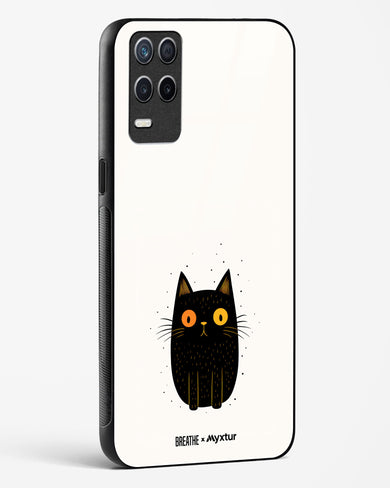 Purrplexed [BREATHE] Glass Case Phone Cover-(Realme)