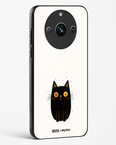 Purrplexed [BREATHE] Glass Case Phone Cover-(Realme)