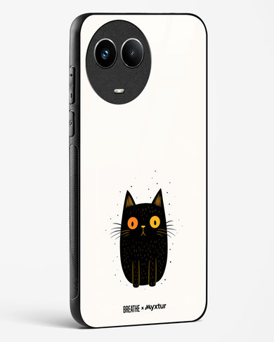 Purrplexed [BREATHE] Glass Case Phone Cover (Realme)