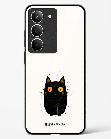 Purrplexed [BREATHE] Glass Case Phone Cover (Realme)