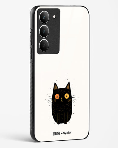 Purrplexed [BREATHE] Glass Case Phone Cover (Realme)