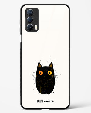 Purrplexed [BREATHE] Glass Case Phone Cover-(Realme)