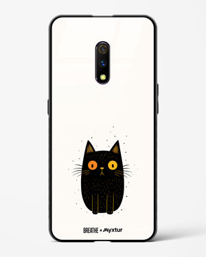 Purrplexed [BREATHE] Glass Case Phone Cover (Realme)