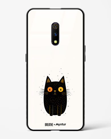 Purrplexed [BREATHE] Glass Case Phone Cover-(Realme)