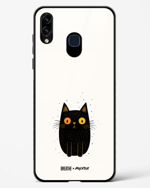 Purrplexed [BREATHE] Glass Case Phone Cover-(Samsung)