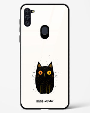 Purrplexed [BREATHE] Glass Case Phone Cover-(Samsung)