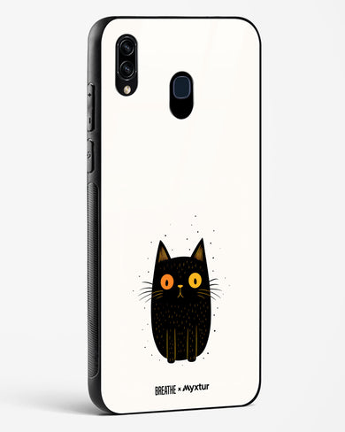 Purrplexed [BREATHE] Glass Case Phone Cover-(Samsung)