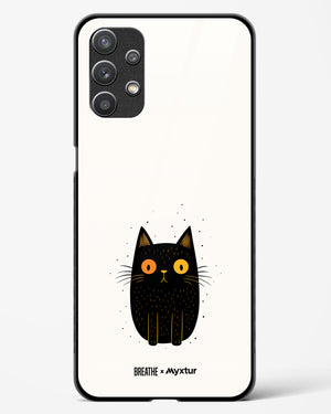 Purrplexed [BREATHE] Glass Case Phone Cover-(Samsung)