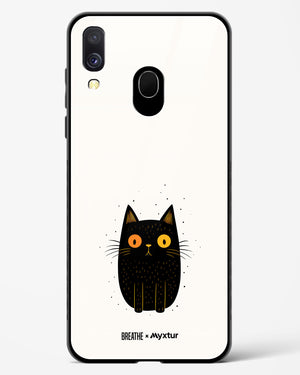 Purrplexed [BREATHE] Glass Case Phone Cover-(Samsung)