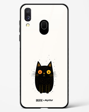 Purrplexed [BREATHE] Glass Case Phone Cover (Samsung)