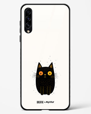 Purrplexed [BREATHE] Glass Case Phone Cover-(Samsung)
