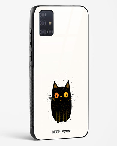 Purrplexed [BREATHE] Glass Case Phone Cover-(Samsung)