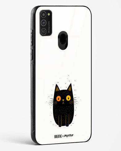 Purrplexed [BREATHE] Glass Case Phone Cover (Samsung)