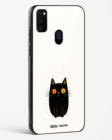 Purrplexed [BREATHE] Glass Case Phone Cover-(Samsung)