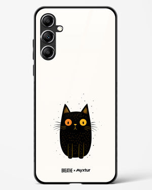 Purrplexed [BREATHE] Glass Case Phone Cover-(Samsung)