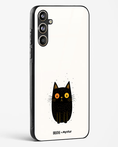 Purrplexed [BREATHE] Glass Case Phone Cover (Samsung)