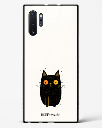 Purrplexed [BREATHE] Glass Case Phone Cover-(Samsung)