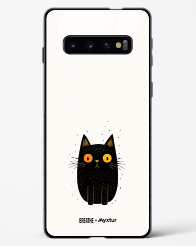 Purrplexed [BREATHE] Glass Case Phone Cover-(Samsung)