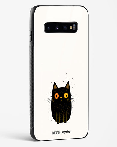 Purrplexed [BREATHE] Glass Case Phone Cover-(Samsung)