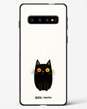 Purrplexed [BREATHE] Glass Case Phone Cover (Samsung)